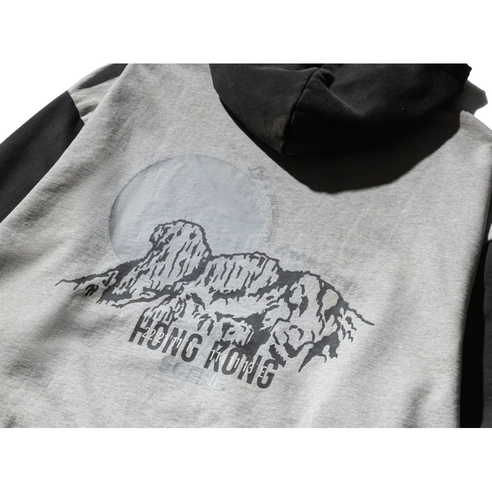 SCENE BY ICE FIRE SCENE LION MIX HOODIE-GREY