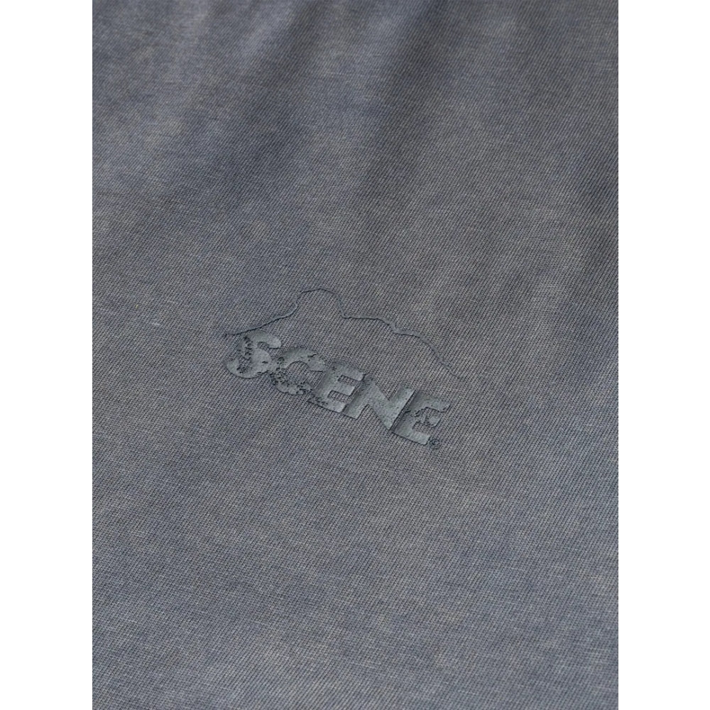 SCENE BY ICE FIRE SCENE LION WASHED CLASSIC TEE-GREY