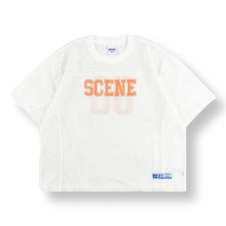 SCENE BY ICE FIRE SCENE MESH_ST //-CREAM / ORANGE