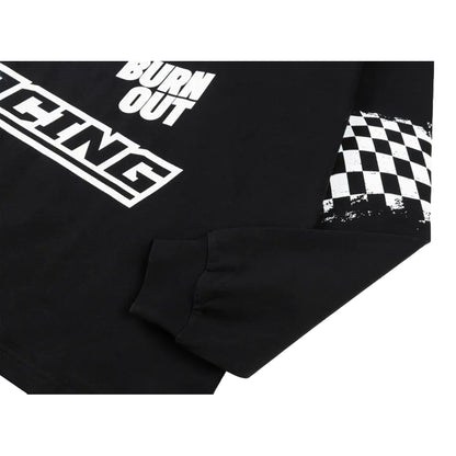 SCENE BY ICE FIRE SCENE RACING LONG TEE-BLACK