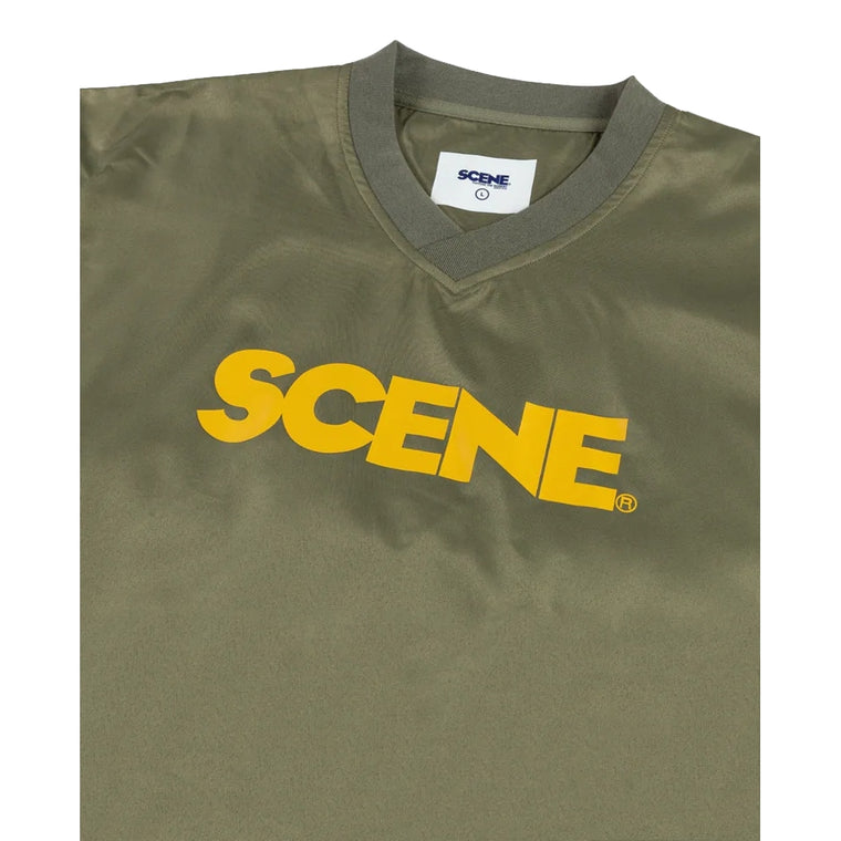 SCENE BY ICE FIRE SCENE RETRO JACKET-GREEN