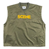 SCENE BY ICE FIRE SCENE RETRO JACKET-GREEN