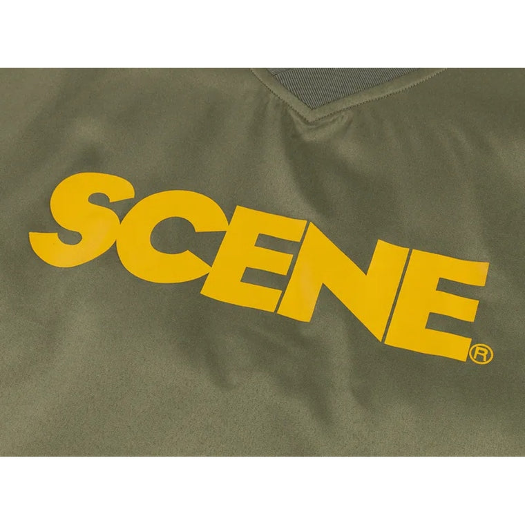 SCENE BY ICE FIRE SCENE RETRO JACKET-GREEN