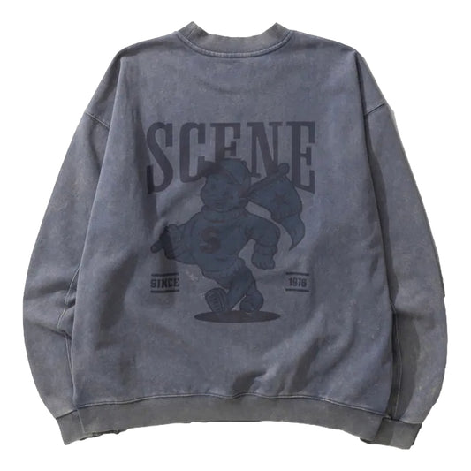 SCENE BY ICE FIRE SCENE SNOW WASHED D BOY-GREY