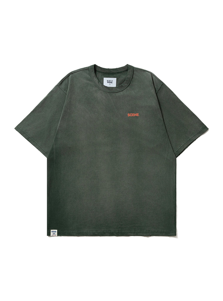 SCENE BY ICE FIRE YAMATO IRO TOKIWA-WASHED DARK GREEN