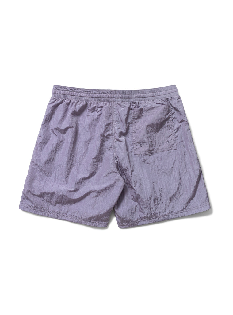 SCENE BY ICE FIRE METAL NYLON TRACK SHORTS-PURPLE