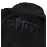 HONOR THE GIFT SCRIPT SHERPA PULLOVER-BLACK