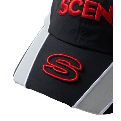SCENE BY ICE FIRE SC SPORT CAP-RED/BLACK