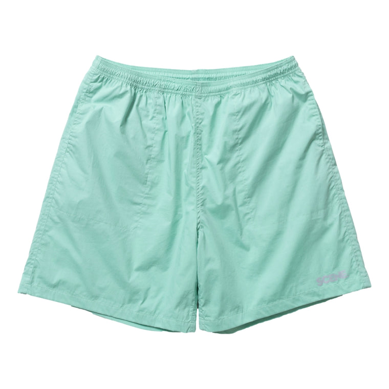 SCENE BY ICE FIRE STRETCH TECH SHORTS-GREEN