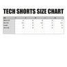 SCENE BY ICE FIRE STRETCH TECH SHORTS-NAVY