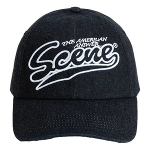 SCENE BY ICE FIRE SC_DENIM_CAP //-BLACK