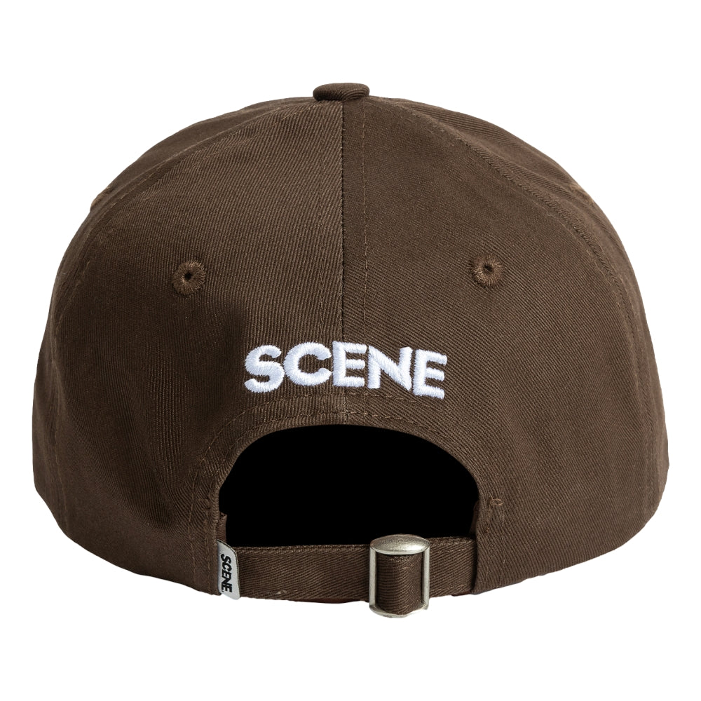 SCENE BY ICE FIRE SC_PATCH_DISTRESSED_CAP //-BROWN