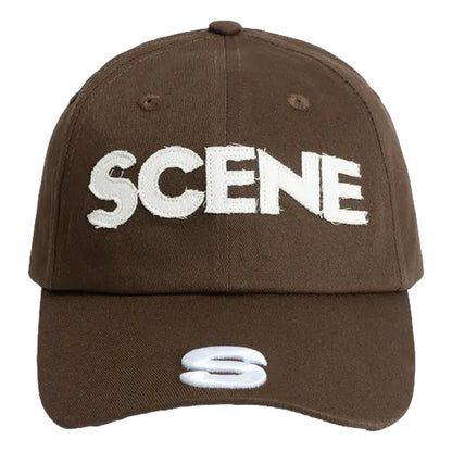 SCENE BY ICE FIRE SC_PATCH_DISTRESSED_CAP //-BROWN