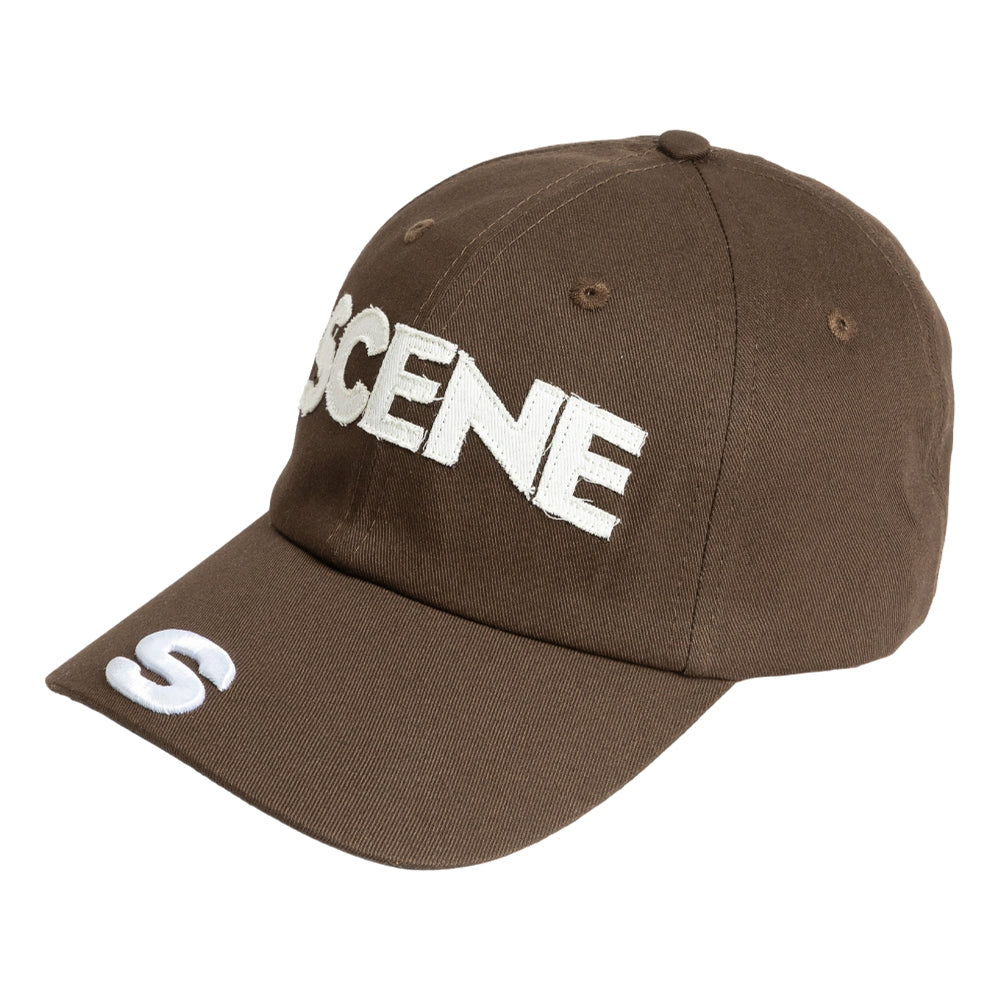 SCENE BY ICE FIRE SC_PATCH_DISTRESSED_CAP //-BROWN