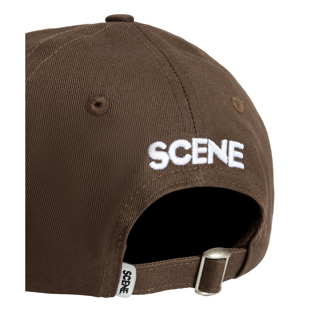 SCENE BY ICE FIRE SC_PATCH_DISTRESSED_CAP //-BROWN