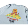 SCENE BY ICE FIRE x DEVILROBOTS _LION ROCK TEE-BLUE