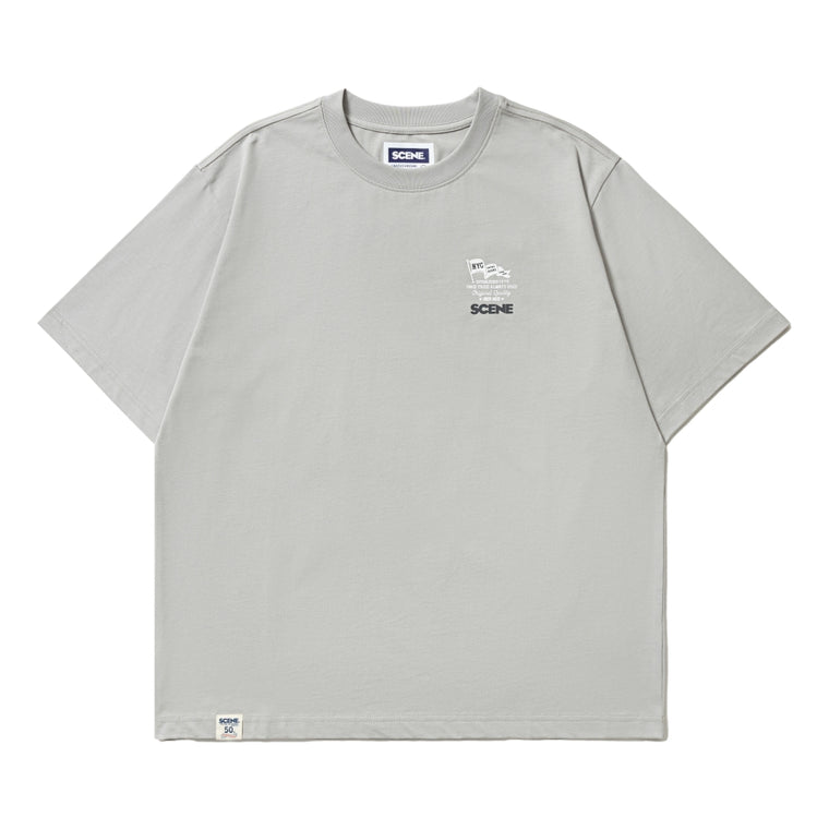 SCENE BY ICE FIRE X IVY BOY TAKE IVY TEE-GREY