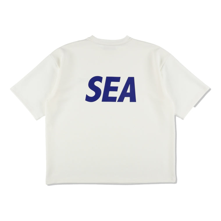 WIND AND SEA SEA BACK DRY STRETCH M/S TEE-WHITE