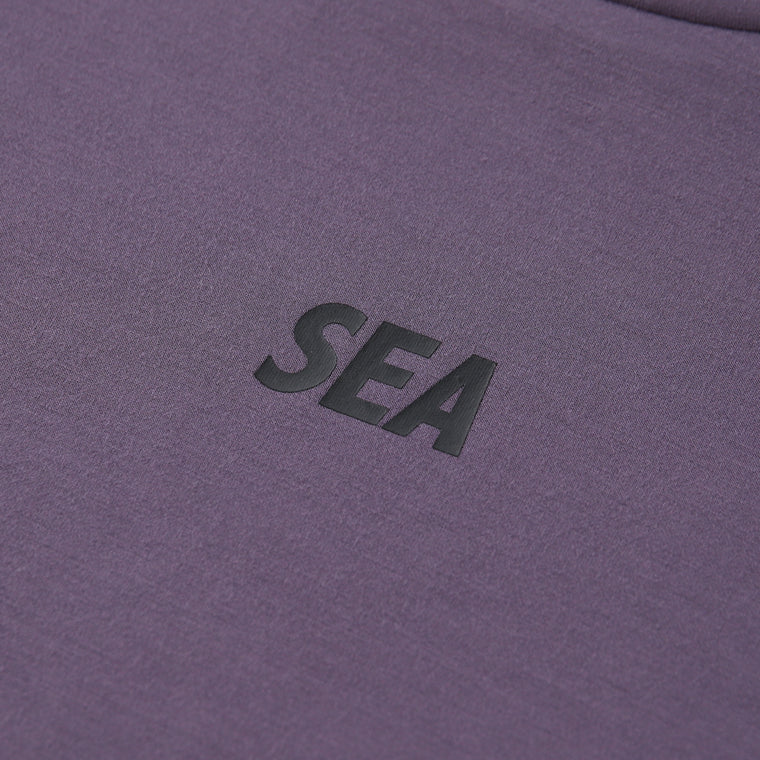 WIND AND SEA SEA OP DRY STRETCH M/S TEE-CHARCOAL