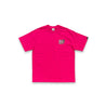 2ND CLOSET SECOND FRESH FOOD PRINTED T-SHIRT-FUCHSIA