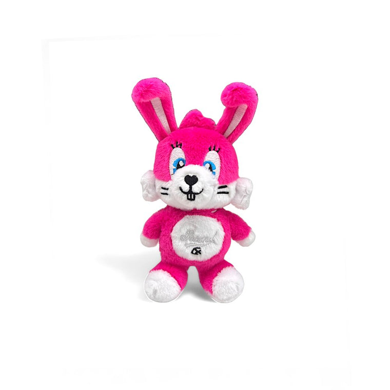2ND CLOSET SECOND RABBIT DOLL KEYCHAIN-FUCHSIA