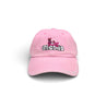 2ND CLOSET “SECOND RABBIT”GRAFFITI- WASHED CAP-WASHED PINK