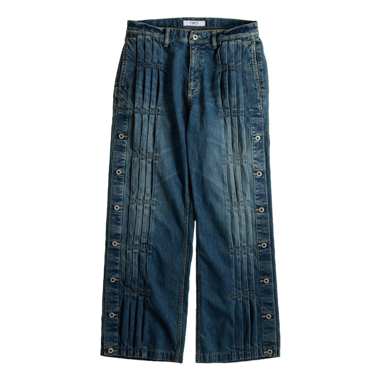 FUNDAMENTAL SECOND SECOND PANTS 3YR WASH-INDIGO