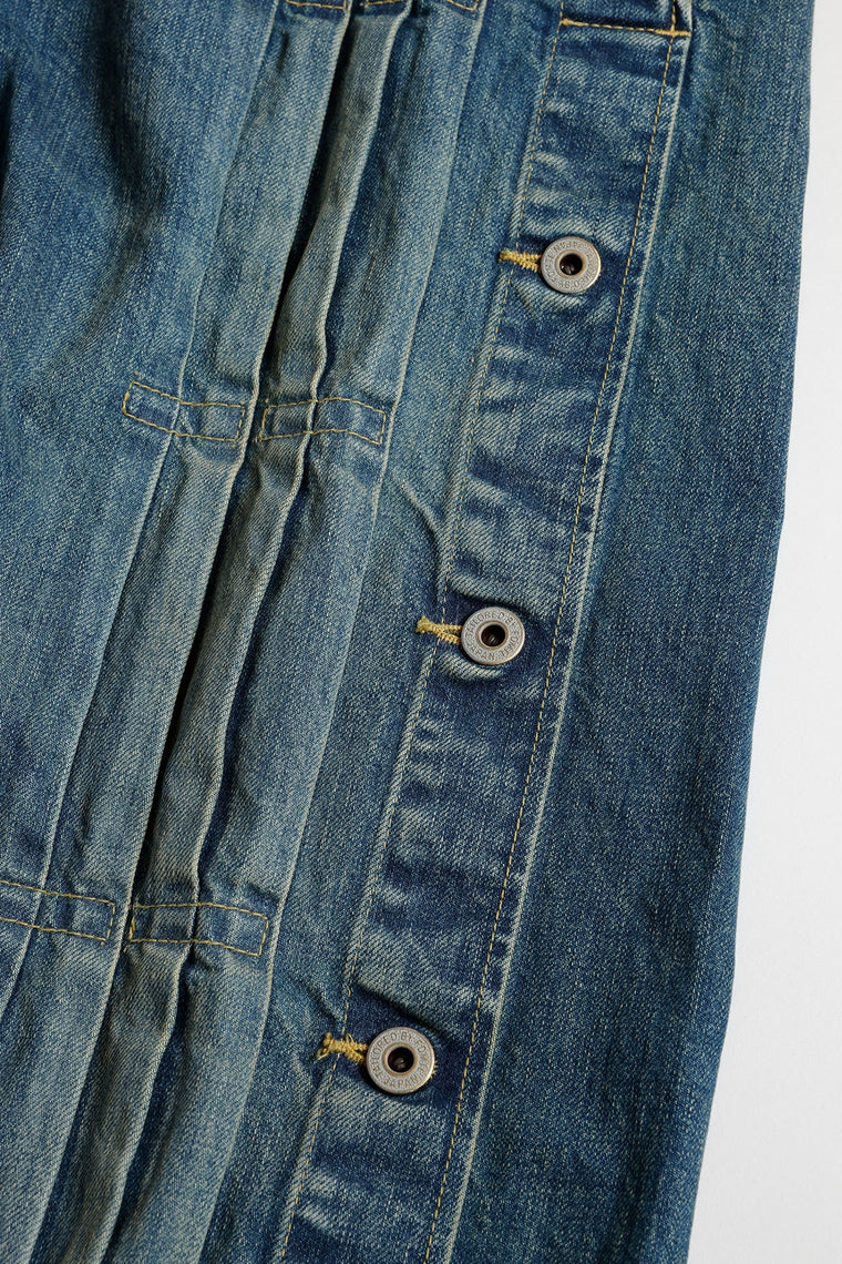 FUNDAMENTAL SECOND SECOND PANTS 3YR WASH-INDIGO