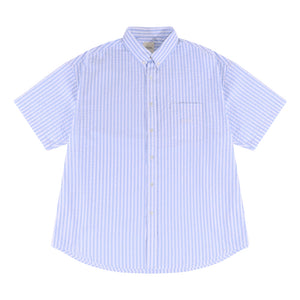 A[S]USL SEESUCKER STRIPES B/D SHIRT-BLUE STRIPES