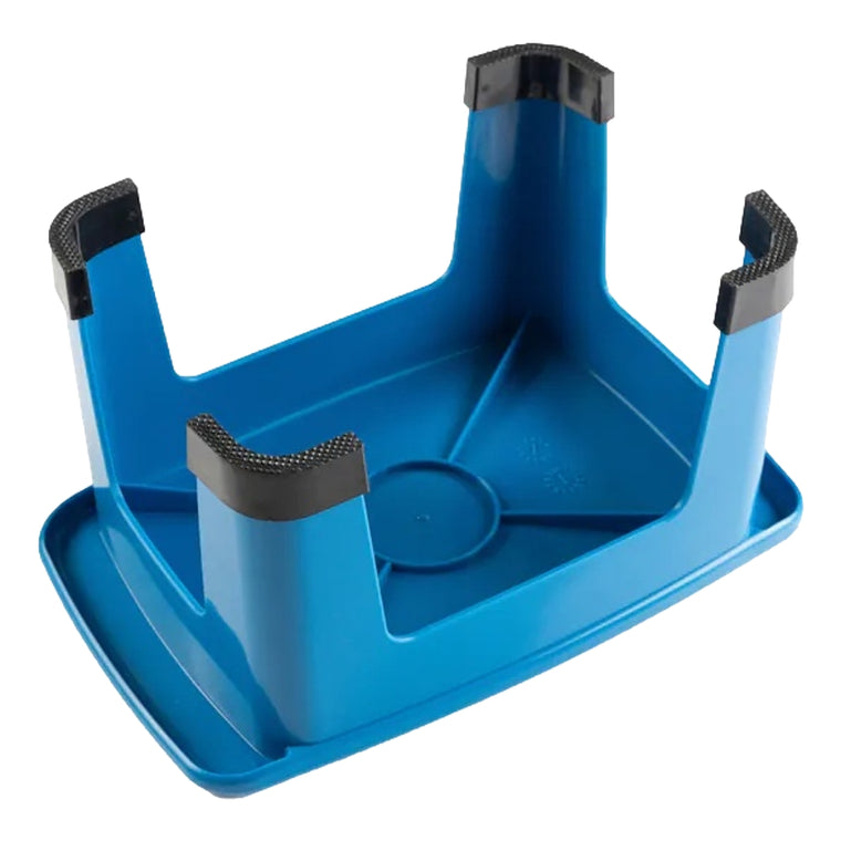 SCENE BY ICE FIRE SET A - RED A WORKER + PLASTIC STOOL-NAVY