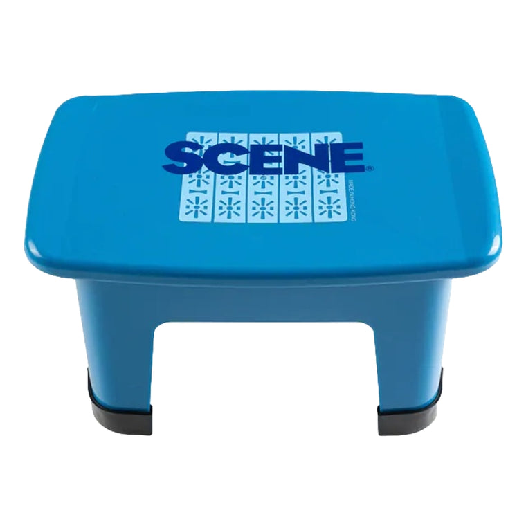 SCENE BY ICE FIRE SET A - RED A WORKER + PLASTIC STOOL-NAVY