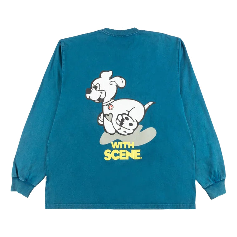 SCENE BY ICE FIRE SET B -  DOG 361 + TUMBLER CUP-NAVY