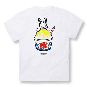 #FR2 SHAVED ICE RABBIT T-SHIRT-WHITE