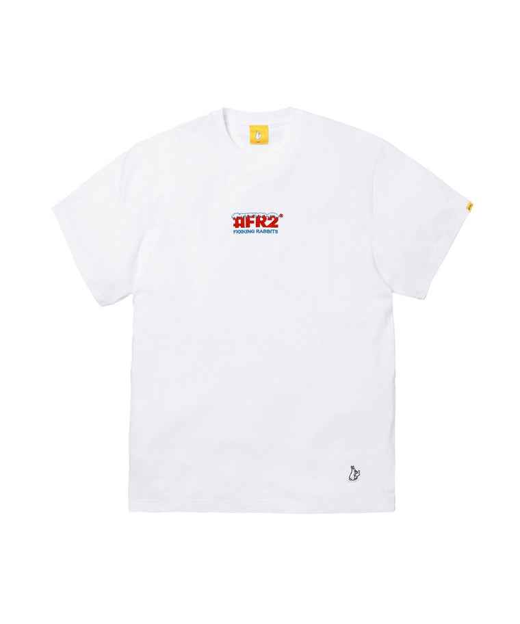 #FR2 SHAVED ICE RABBIT T-SHIRT-WHITE