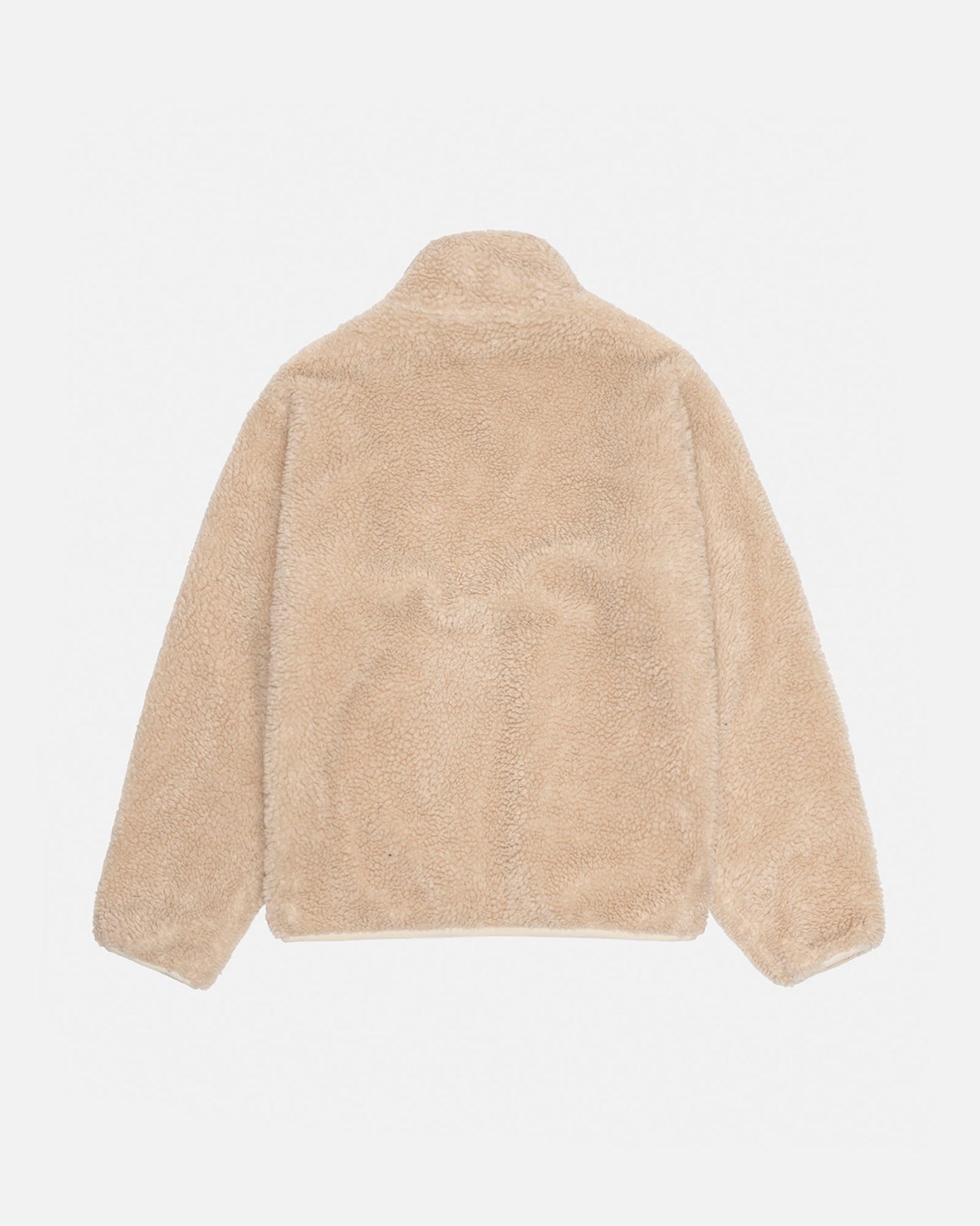 STUSSY SHERPA REVERSIBLE JACKET-NATURAL