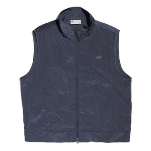 NINE POINT NINE SHOCK WAVE 3D POCKET VEST-METALLIC IRON