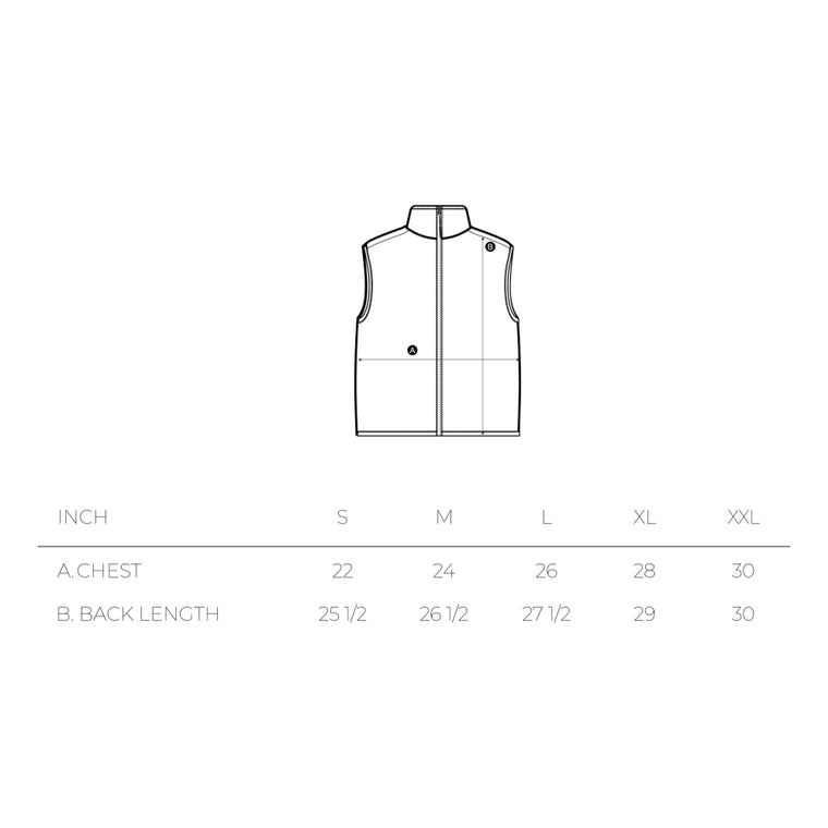 NINE POINT NINE SHOCK WAVE 3D POCKET VEST-METALLIC IRON