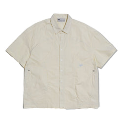 NINE POINT NINE SHOCKWAVE TECH S/S SHIRTS-BEIGE