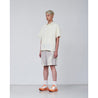 NINE POINT NINE SHOCKWAVE TECH S/S SHIRTS-BEIGE