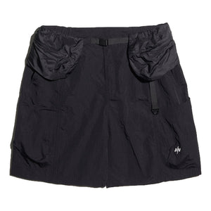 NINE POINT NINE SHORELINE BELT POCKET SHORTS-BLACK