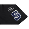 SCENE BY ICE FIRE SHORT PANTS (EMB) LOGO-BLACK