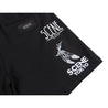SCENE BY ICE FIRE SHORT PANTS (EMB) LOGO-BLACK