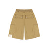 A[S]USL SIDE POCKETS BALLOON SHORTS-BEIGE