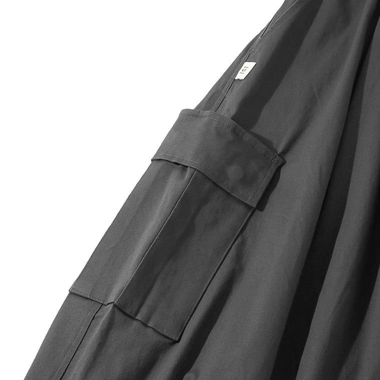 A[S]USL SIGNATURE CARGO BALLOON SKIRT-CHARCOAL