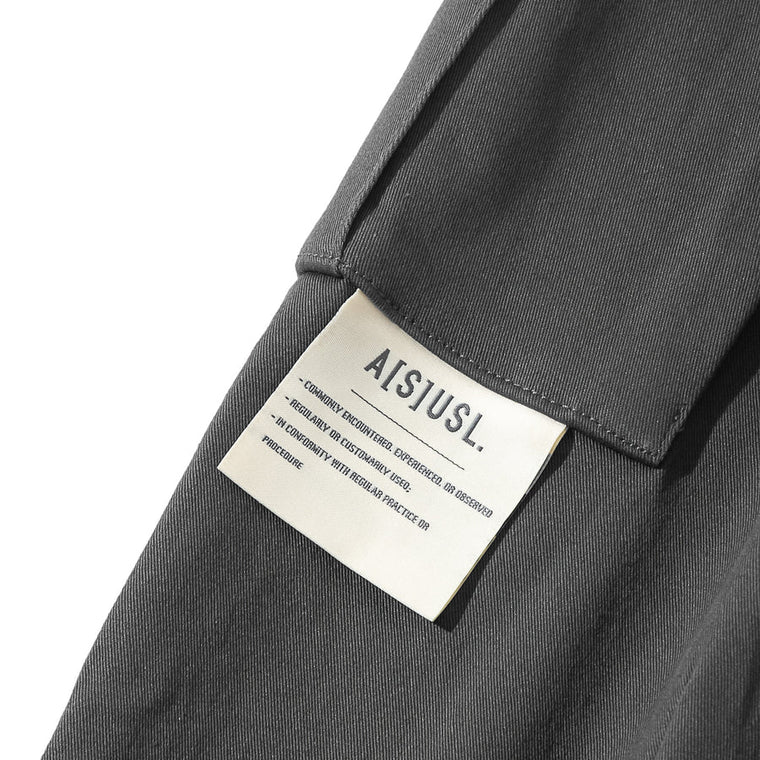 A[S]USL SIGNATURE CARGO BALLOON SKIRT-CHARCOAL