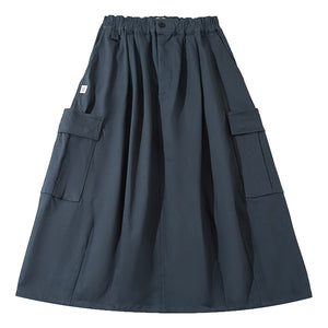 A[S]USL SIGNATURE CARGO BALLOON SKIRT-SLATE