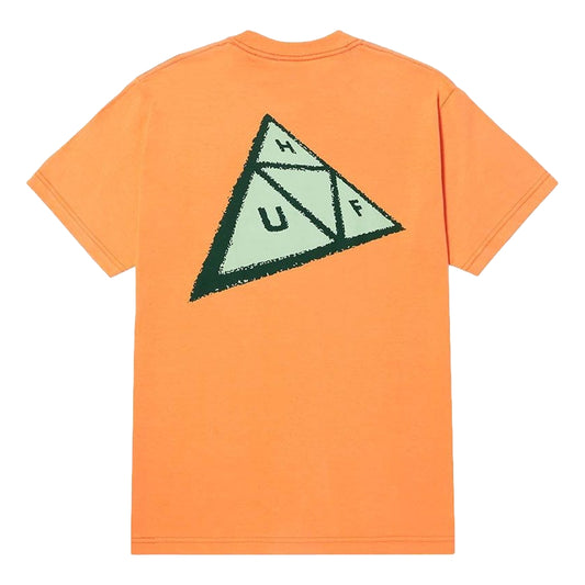 HUF SKEWED TT S/S TEE-TANGERINE