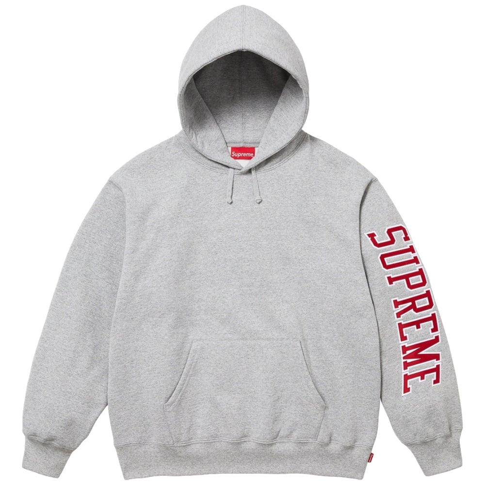 Apparel Supreme Box Logo Pullover Hoodie Heather Grey SUPREME