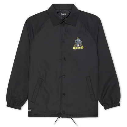 RIPNDIP SLICE AND DICE COACHES JACKET-BLACK
