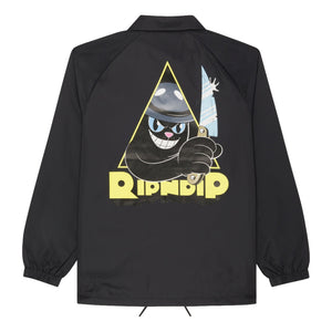 RIPNDIP SLICE AND DICE COACHES JACKET-BLACK